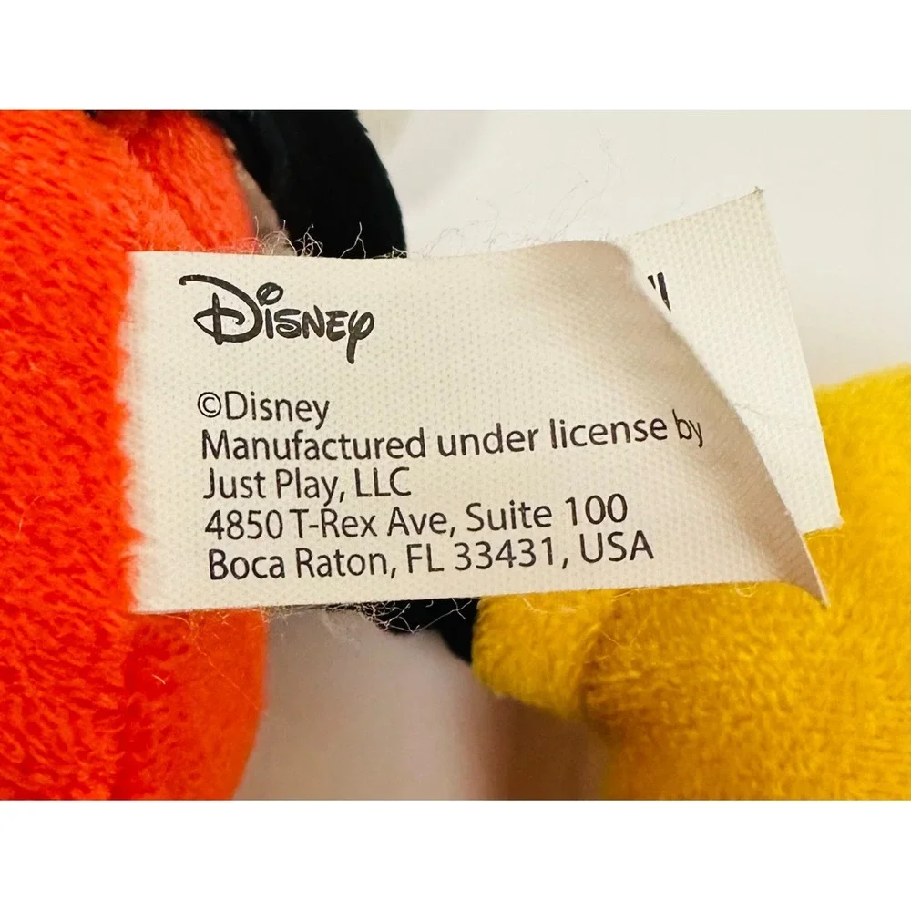 Disney Mickey Mouse Plush Stuffed Animal Just Play 16 Inch Classic Red Shorts